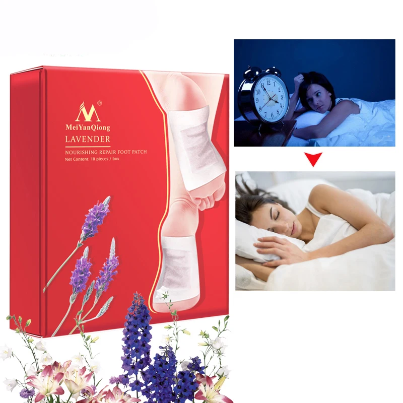 

Original Detox Foot Patch Lavender Pad Toxin Foot Weight Loss Slimming Herbal Body Health Rubber Pad Weight Loss