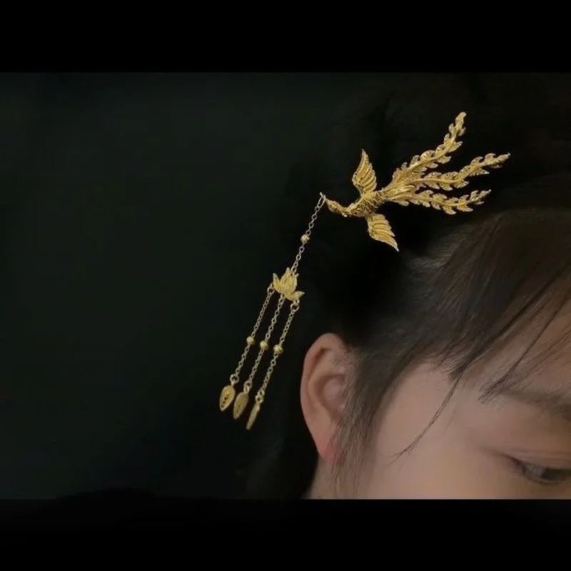 Женская винтажная шпилька для волос в стиле ханьфу |