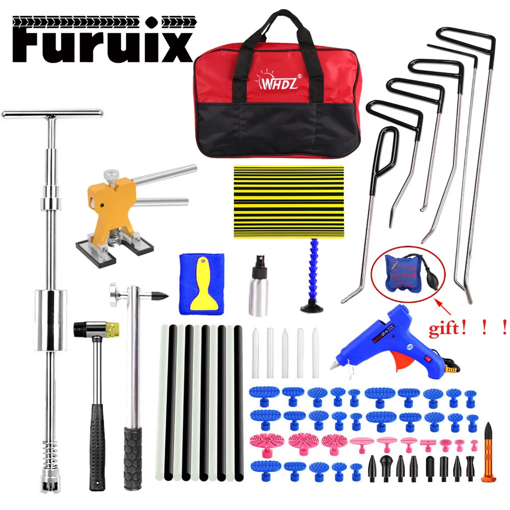 Инструменты для беспокрасочного удаления кузова автомобиля клеевой съемник