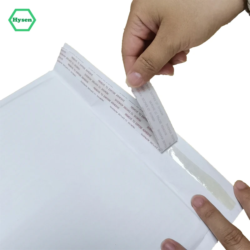 Hysen RTS 260 мм * 350 белые цветные упаковочные конверты для книг из гофрированной
