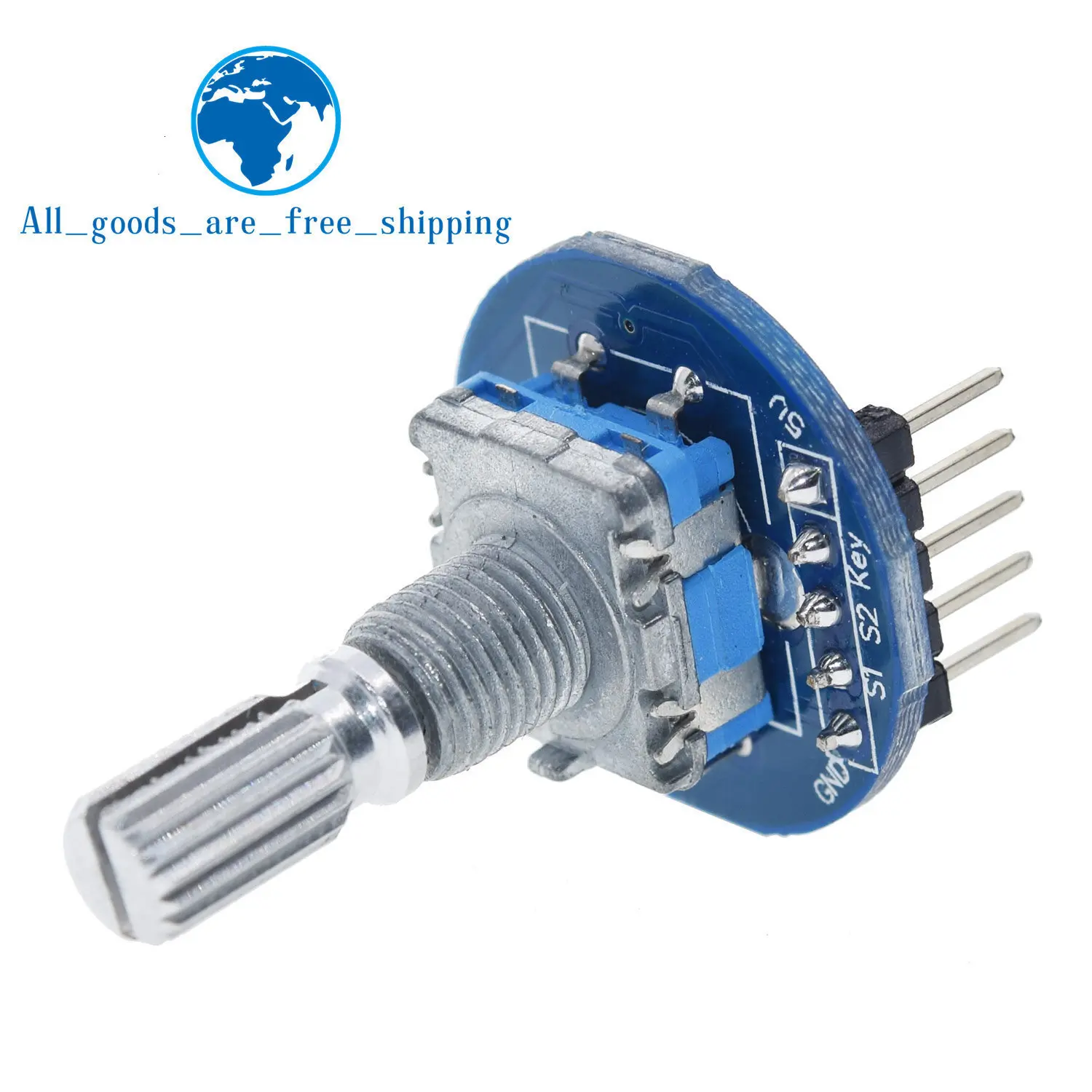 TZT поворотный модуль кодировщика для Arduino кирпичный датчик разработки круглый аудио вращающийся Потенциометр ручка крышки EC11