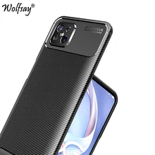 For Phone Cover Oppo A92S Case Oppo A92S 5G Case Shockproof Rubber Silicone Phone Case For OppoA92S A92 S Carbon Fiber Cover