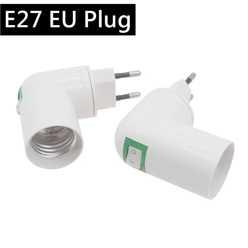 Вращающийся на 360 ° держатель для лампы с европейской вилкой | Лампы и освещение