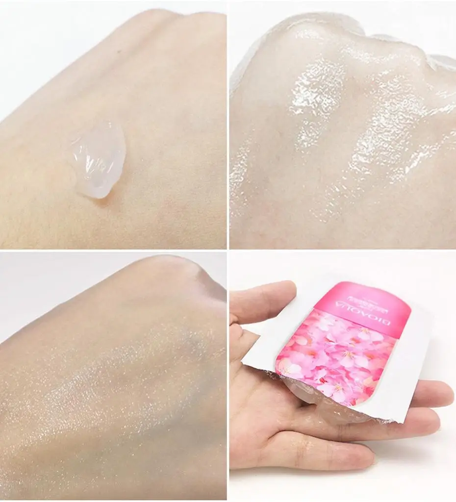 BIOAQUA увлажняющая Желейная маска для ухода за кожей лица глубокое Отбеливание