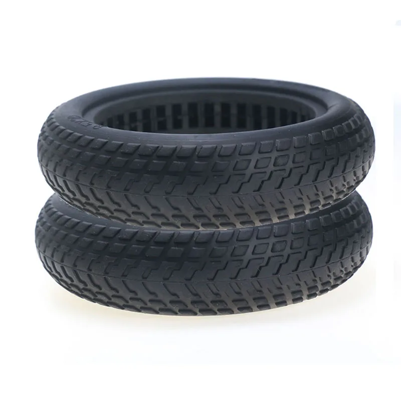 Tyre 2PC XIAOMI электрический скутер шины бескамерные беговые плоские шины полые шок Absoption твердые шины надувание бесплатно для Xiaomi M365 скутер - Цвет: Tyre 2PC