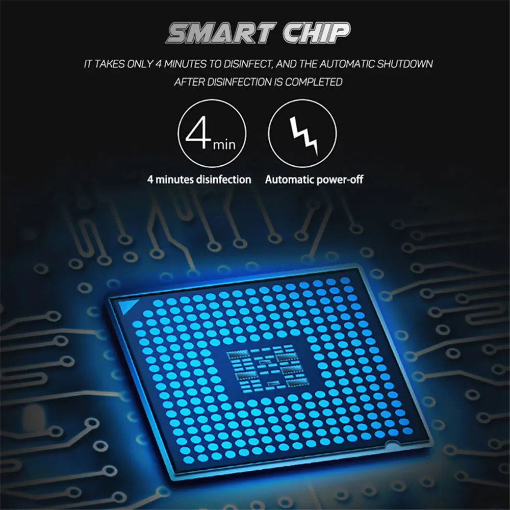 Зубная щетка стерилизатор с ультрафиолетосветильник антибактериальные