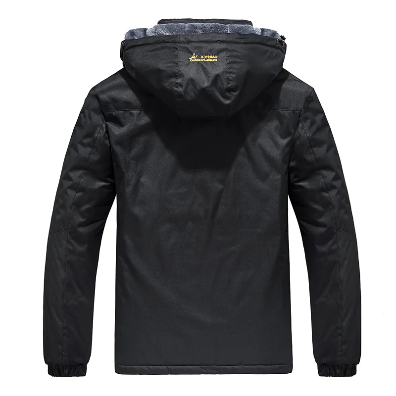 150 кг можно носить Мужская спортивная куртка 7XL 8XL утепленная ветровка зимние теплые уличные куртки флисовая подкладка альпинистские туристические куртки