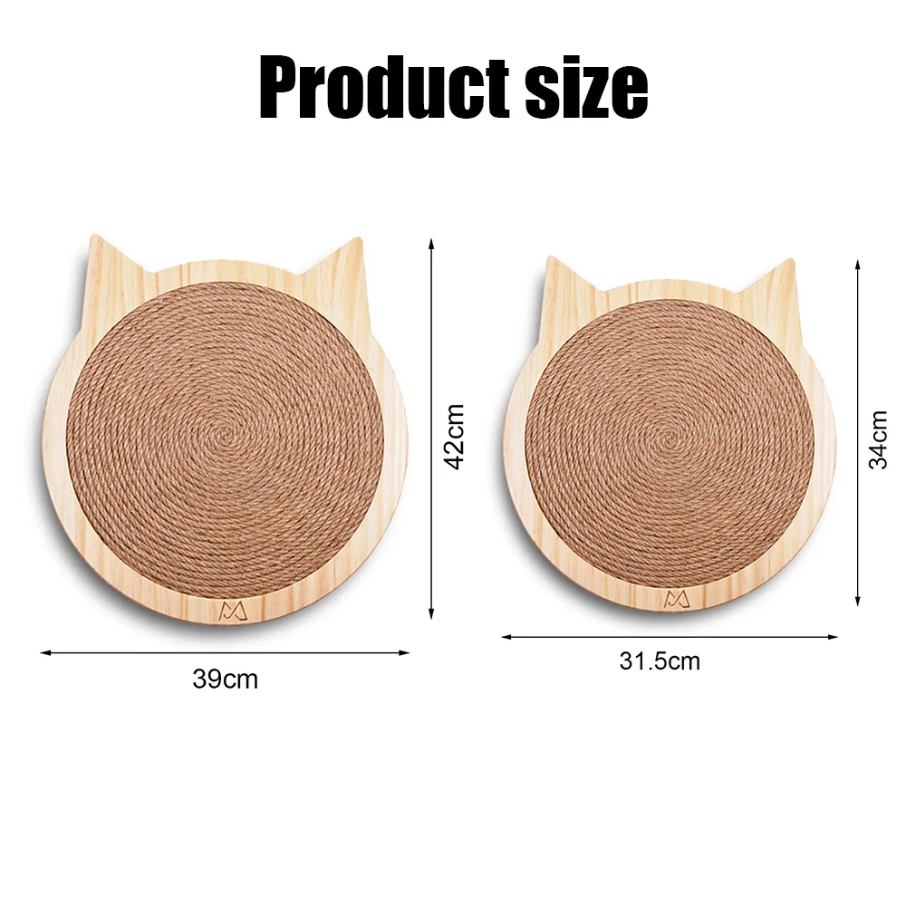 

Sisal Cat Toys Cat Scratching Board Post Mat Wall Claw Supplies Wear-resistant Scratcher with Suction Cup Cat Claws Care Toys