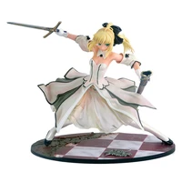 23cm fate stay night saber sword victory action figures pvc collection figures statue figuras for christmas gift d30