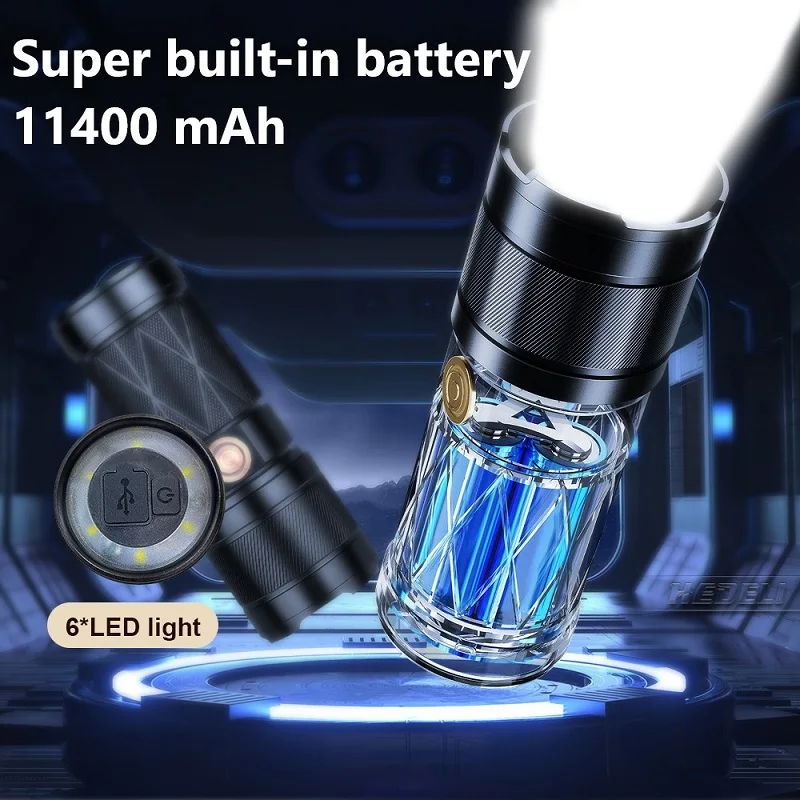 저렴한 새로운 업 그레 이드 XHP160 가장 강력한 LED 손전등 토치 18650 XHP90.2 전술 손전등 충전식 XHP70.2 캠핑 플래시 라이트