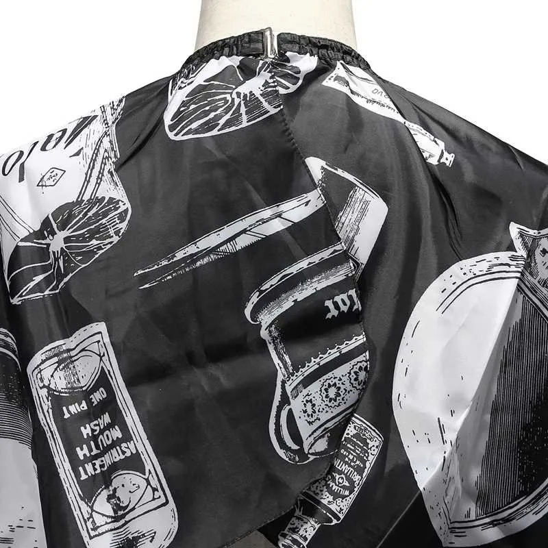 Салон Парикмахерская Резка волос водонепроницаемая ткань плащ для