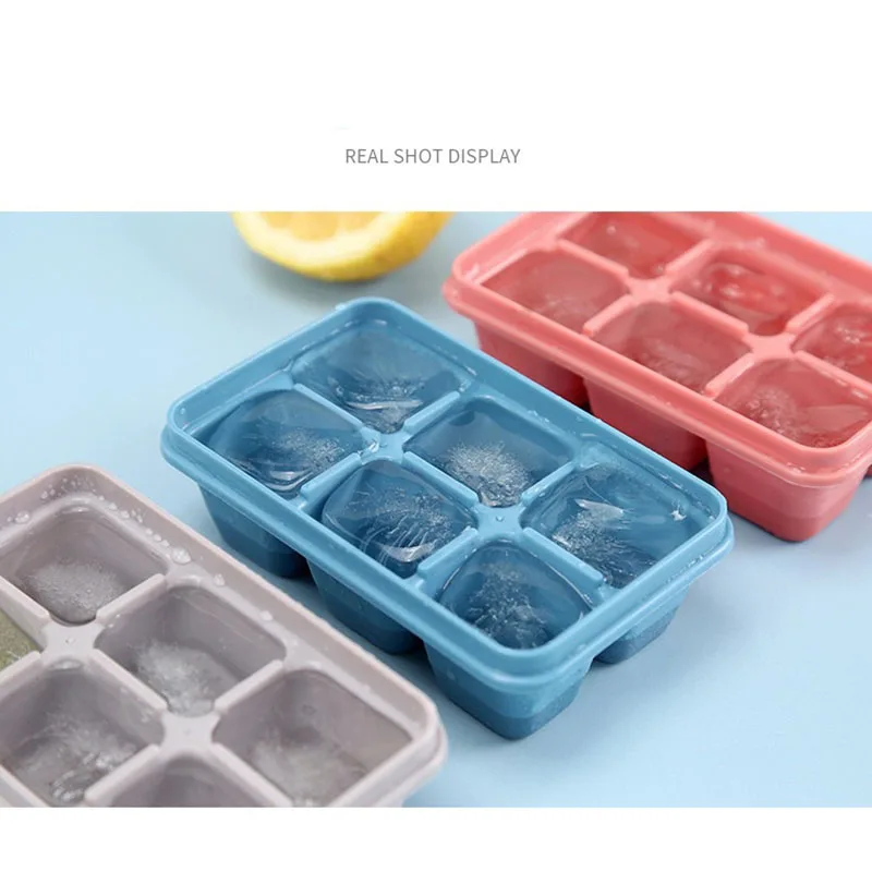 Силиконовые инструменты для приготовления льда квадратной формы форма фруктов 6