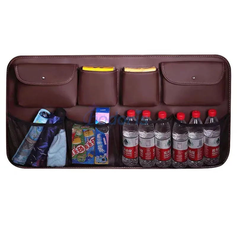 For Toyota Land Cruiser 100 FJ LC100 1998-2007 Rear Seat Back Storage Bag Car Trunk Strowing Tidying Auto Organizer Accessories |