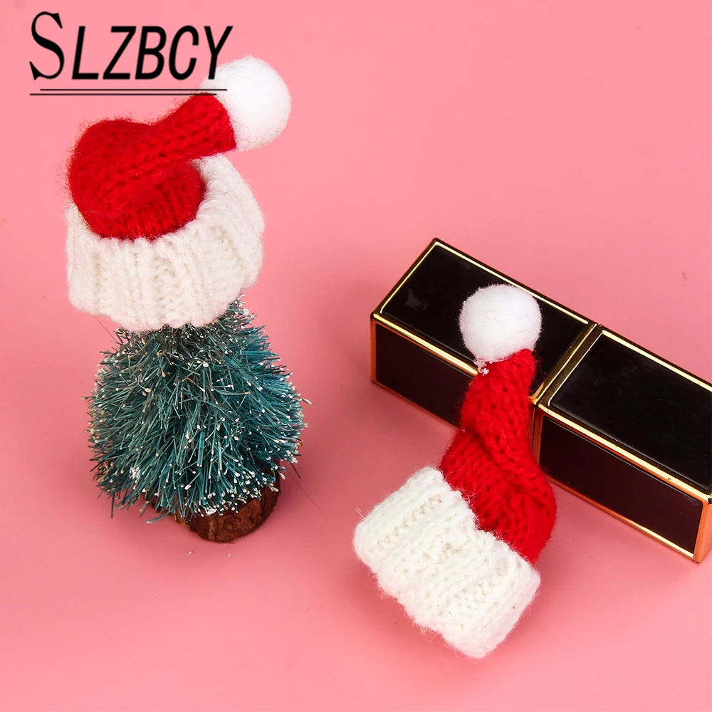 

Рождественский подарок для детей красная мультяшная Маленькая рождественская шляпа DIY ювелирные изделия ручной работы аксессуары