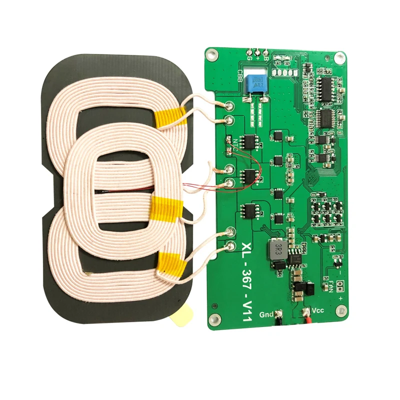 Автомобильный специальный модуль беспроводного зарядного устройства три