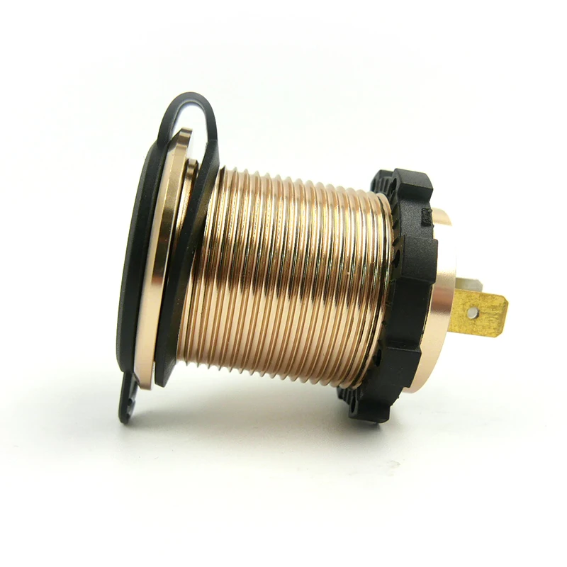 DIY Золотой корпус алюминиевый сплав водонепроницаемый Замена автомобильное