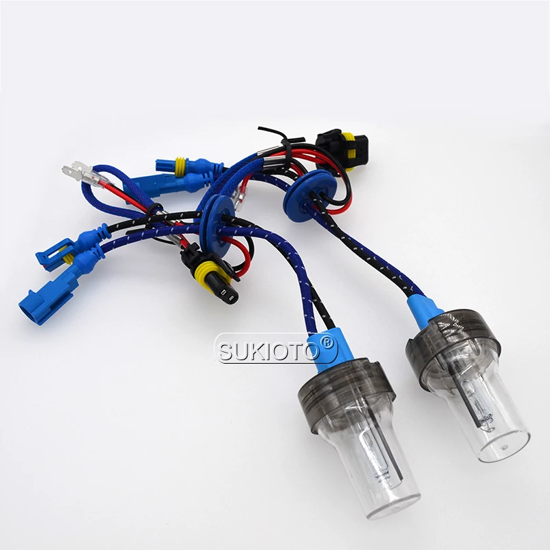Ксеноновая лампа HID SUKIOTO 35 Вт 12 В Canbus балласт 2A88 5500K H1 H7 H11 9005 9006 9012 D2H|Лампы для