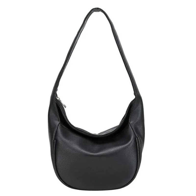 

Fashion Vintage Underarm Pack Shoulder Bag Women Tote Solid Simple Half Month Pack Sling Bag Handbag Messenger Bag Crossbody Bag