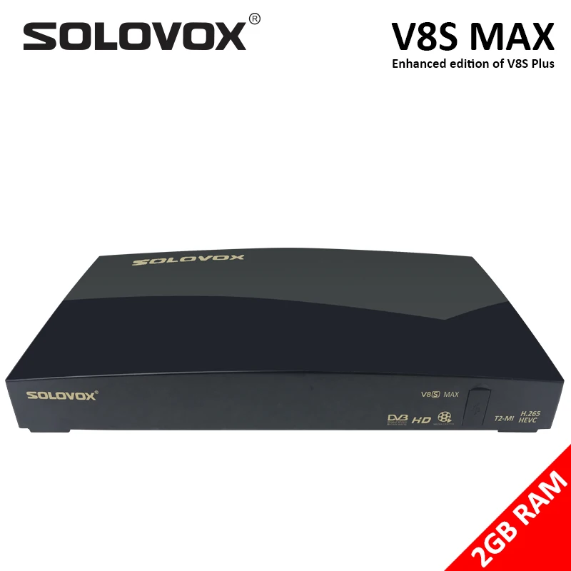SOLOVOX OPENBOX V8S плюс V8SMAX DVB S2 цифровой спутниковый ресивер Поддержка Biss Key USB WI FI 4G M3U CAMD