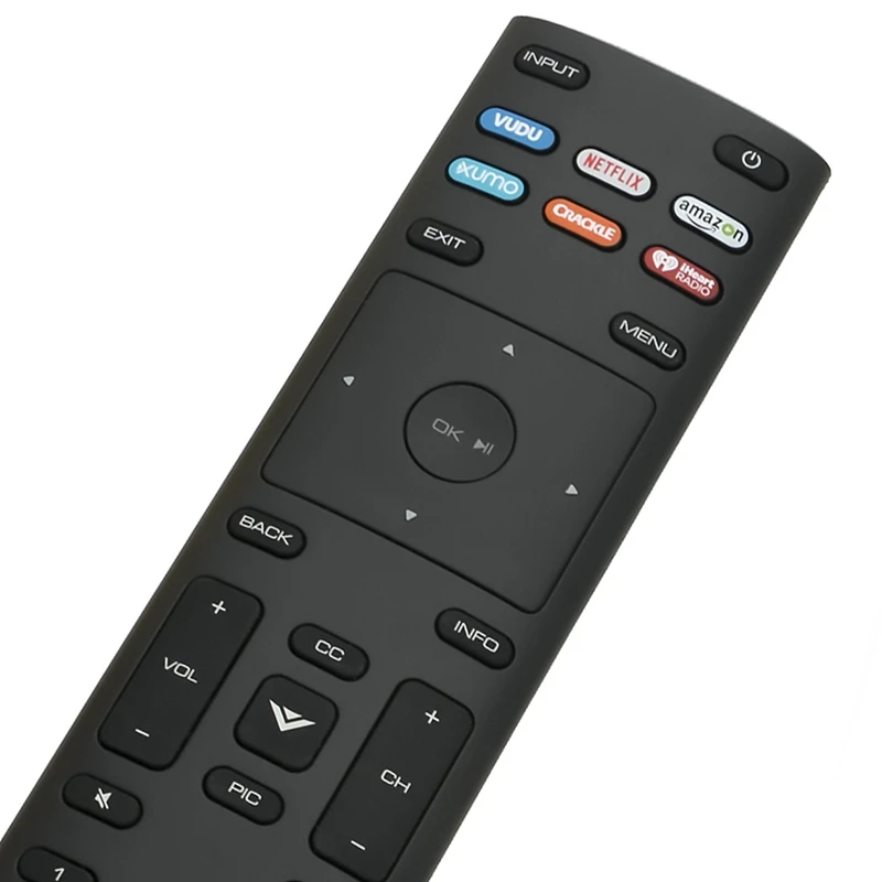 AAAE Top-Xrt136 для Vi zio Smart Tv пульт дистанционного управления с Vudu Amazon Iheart Netflix 6 клавиш |