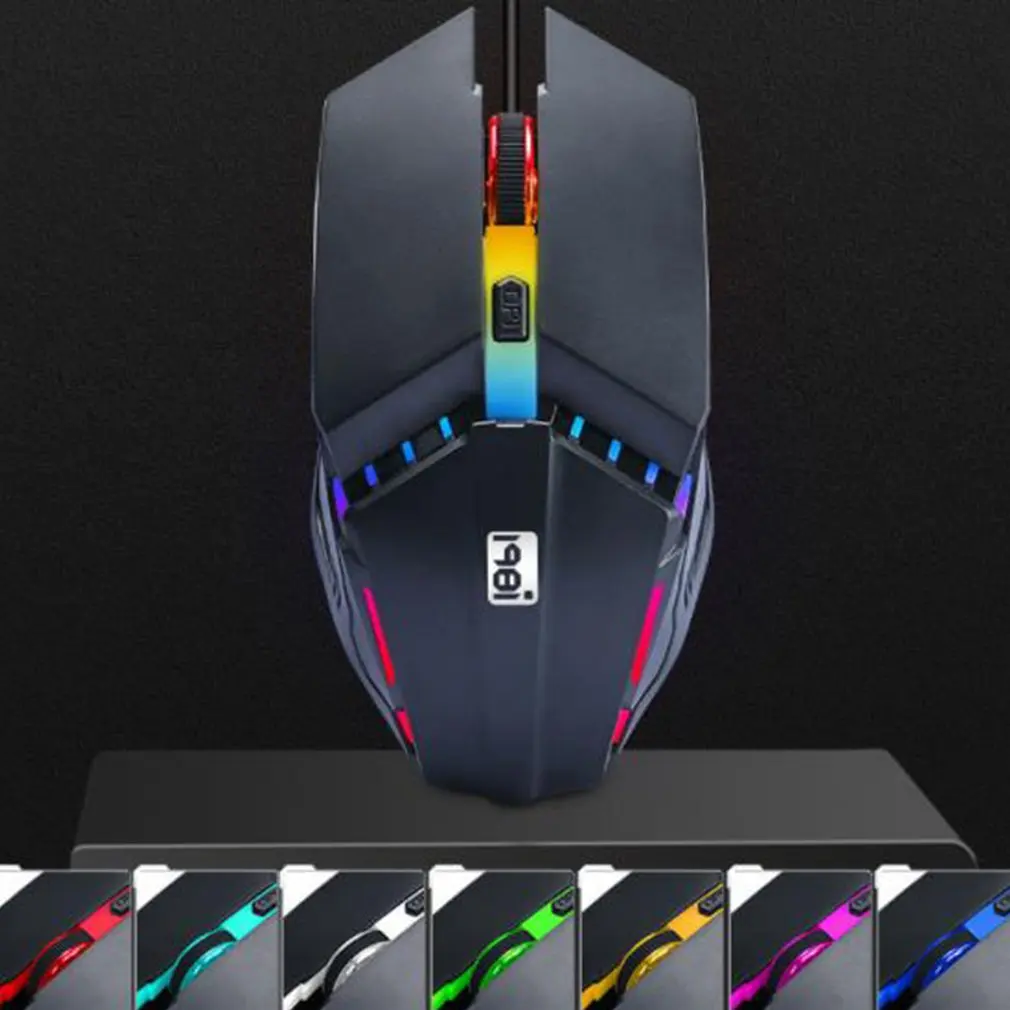 Набор мышей и клавиатуры для одной руки портативная игровая мини-клавиатура с RGB