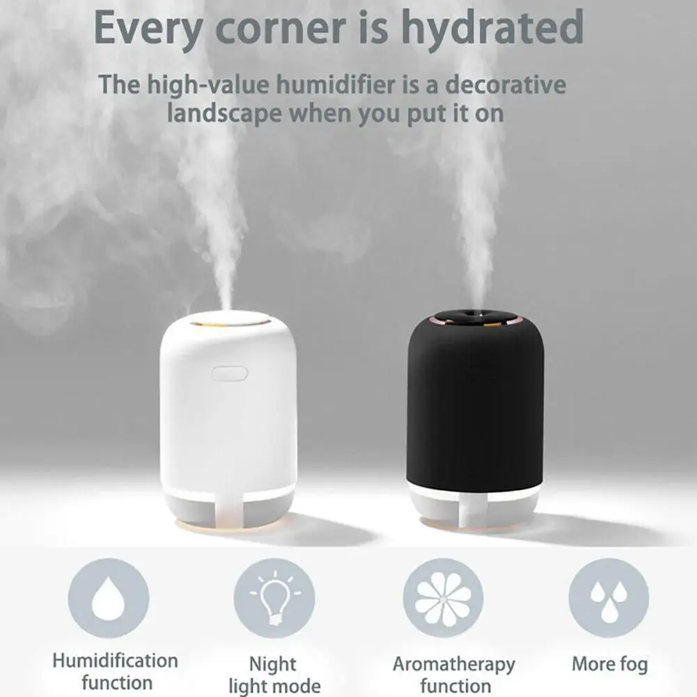 

Wireless Humidifiers Diffusers Household Air Humidifier Diffuser Aroma Aromatherapy Oils G9S8