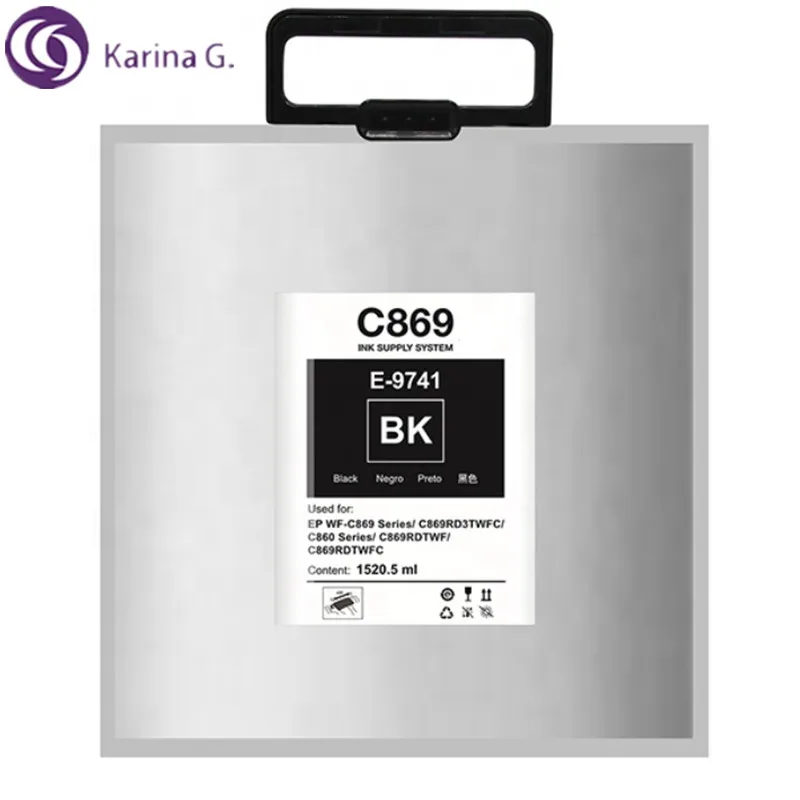 Совместимый для T9741 T9742 T9743 T9744 чернильный картридж Epson WF C серии 860 869|Наборы