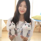 Симпатичный говорящий хомяк, разговор, запись звука, повторение, плюшевое животное, обучающая игрушка для детей, рождественский подарок, 15 см