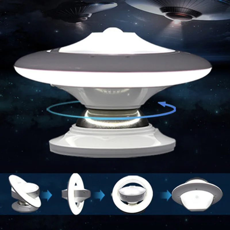 Новый креативный вращающийся датчик человеческого тела ночной Светильник USB