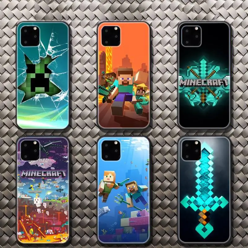 

Minocrafts-compatible Phone Case For Iphone 6 6s 7 8 Plus XR X XS XSmax 11 12 Pro Mini Max
