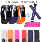 Ремешок силиконовый для смарт-часов Huawei Honor 3, Модный мягкий спортивный браслет для Huawei Honor 3