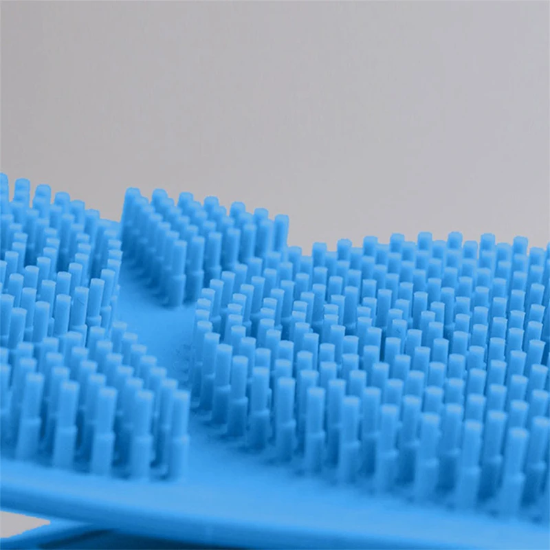 

Magic Silicone Brushes Bath Towels Body Brush Bath Belt Exfoliating Back Brush Belt Wash Skin Household Clean Shower Brushes CSV