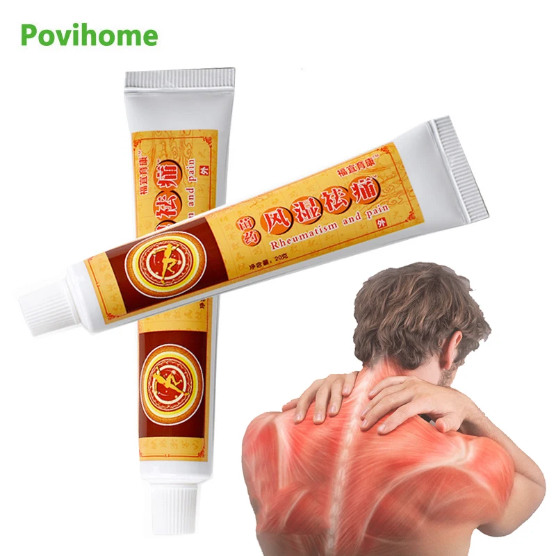 

1Pcs 20g Natural herbal Extract Analgesic Cream Rheumatoid Arthritis Joint Lumbar Back Pain Relief Ointment Medical Plaster