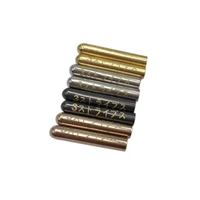 4pcsset shiny seamless hoodies laces metal aglets lasering japanese letter clothes diy shoestring shoelaces tips