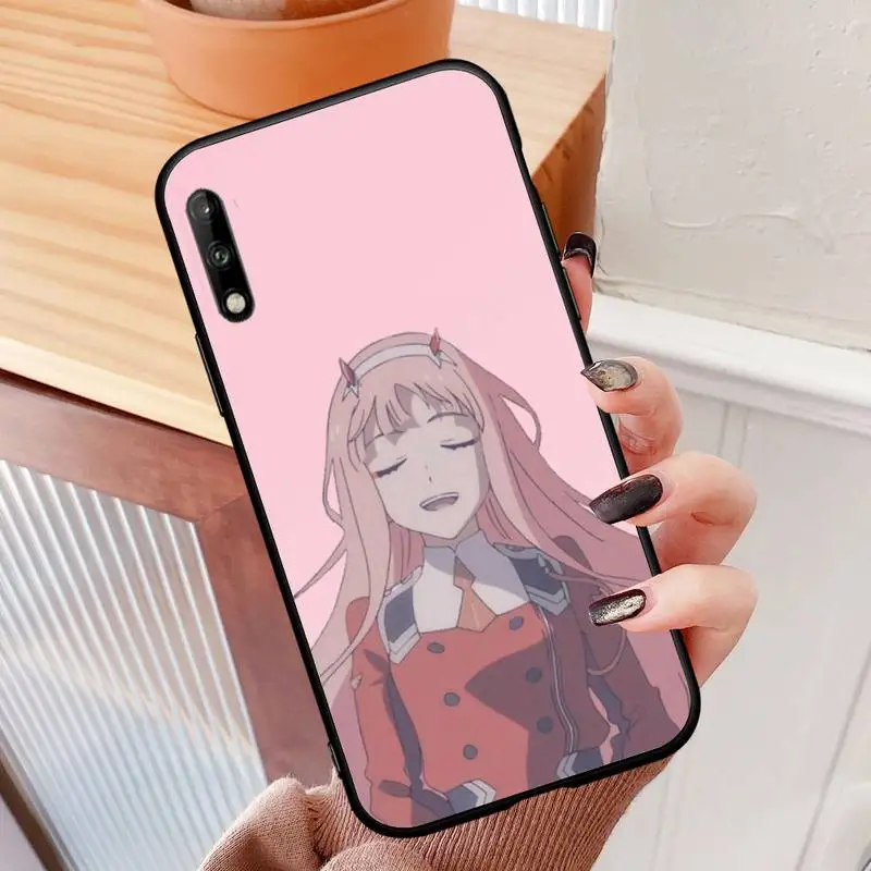 

Hot Darling in the FranXX Phone Case For Huawei Y5 6 7 9 Prime 2018 2019 Mate20 lite Pro Nova3E 3l Cover Fundas Coque