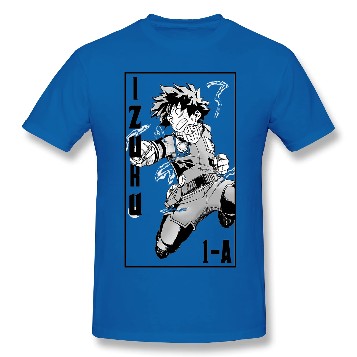

Izuku ClassicAnime Clothes Design My Hero Academia 100% Cotton Men T-Shirt