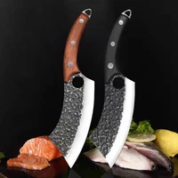 forged boning kitchen knife stainless steel meat cleaver fish butcher outdoor survival camping hunting chef knife cooking tool