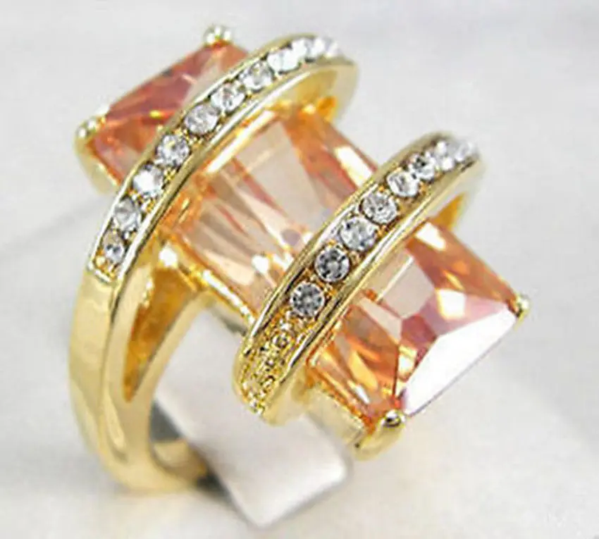 + Доставка&gt китайские женские ювелирные изделия танзанит и Топаз Ring7-9 # |