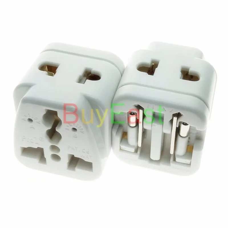 2 X Мини адаптер для путешествий по миру изменение вилки стандартам