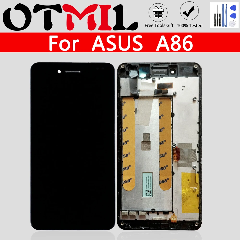 Оригинальный ЖК-дисплей 5 0 дюйма для Asus PadFone Infinity A86 с рамкой ASUS Display | Мобильные