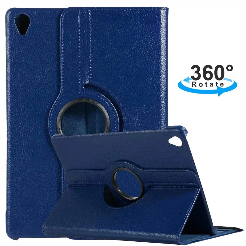 Media Pad M6 10.8 2019 Release 360 Rotating PU Leather Case for Huawei MediaPad Inch Hard Cover Sand Holder Funda Capa | Компьютеры и