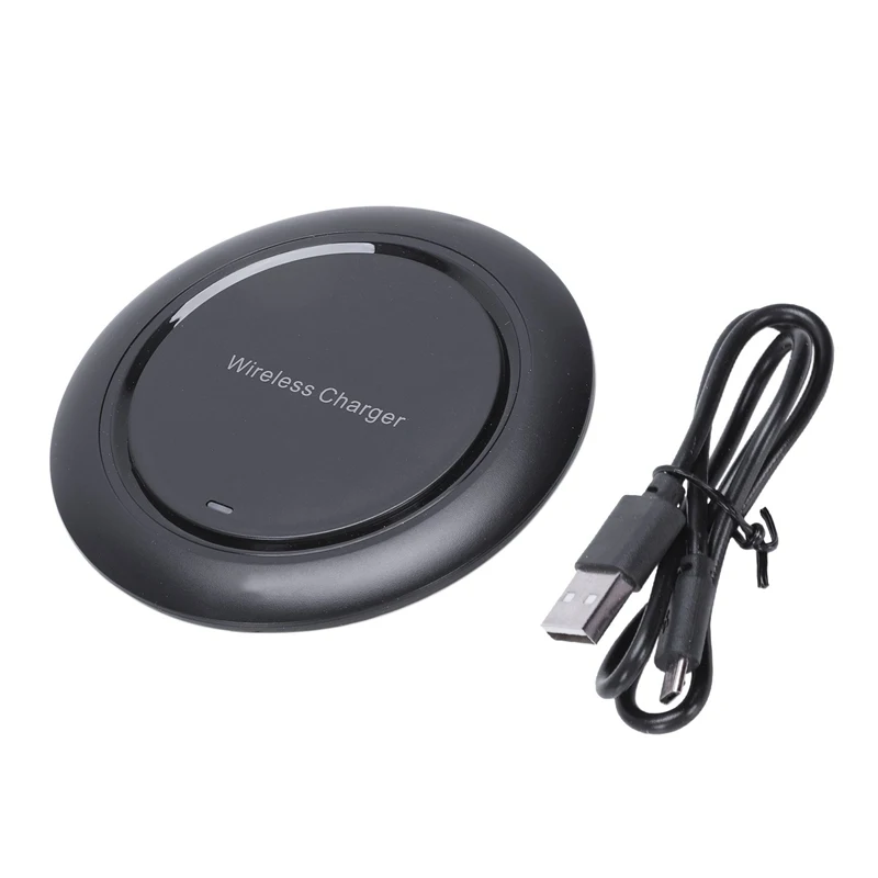 ABKK-Qi Wireless Charger Fast Charging For Iphonex8 Plus Samsung Galaxy S9 Note 9 S7 Edge Mobile Phone | Электроника