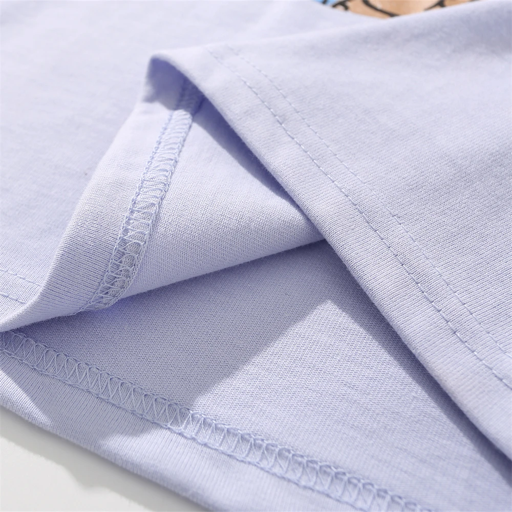 

Cotton Cute Bear print Tshirt Streetwear Summer Oversized T Shirt Women Harajuku Short Sleeves Tops Tees Hip Hop T-shirt Funny