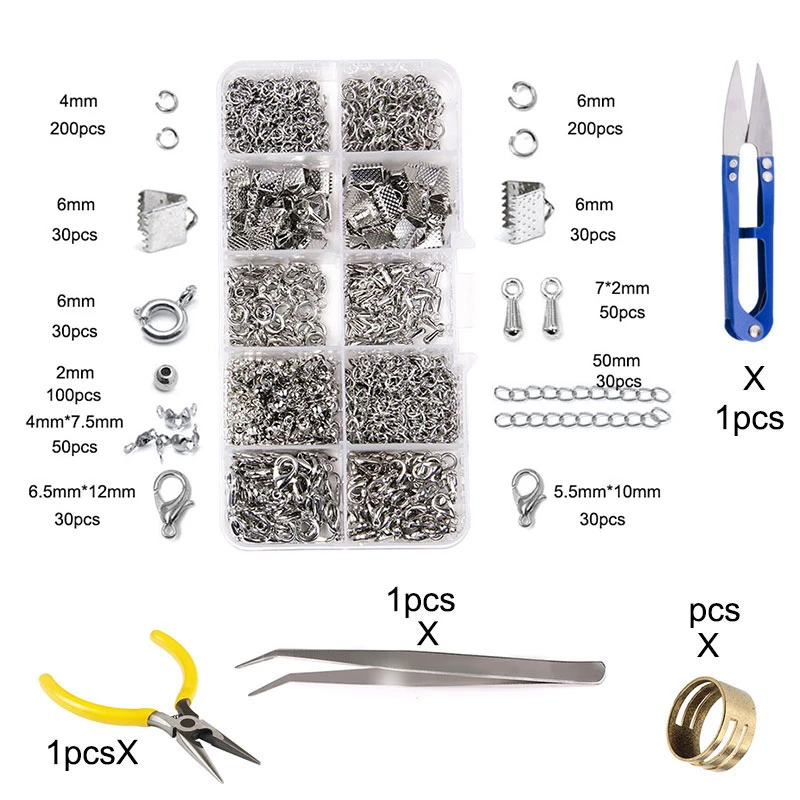 Набор для изготовления ювелирных изделий сделай сам материал с