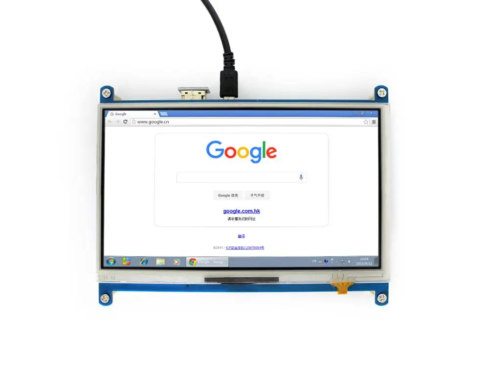 7 дюймовый ЖК дисплей Waveshare с HDMI резистивный сенсорный экран 1024*600 интерфейс
