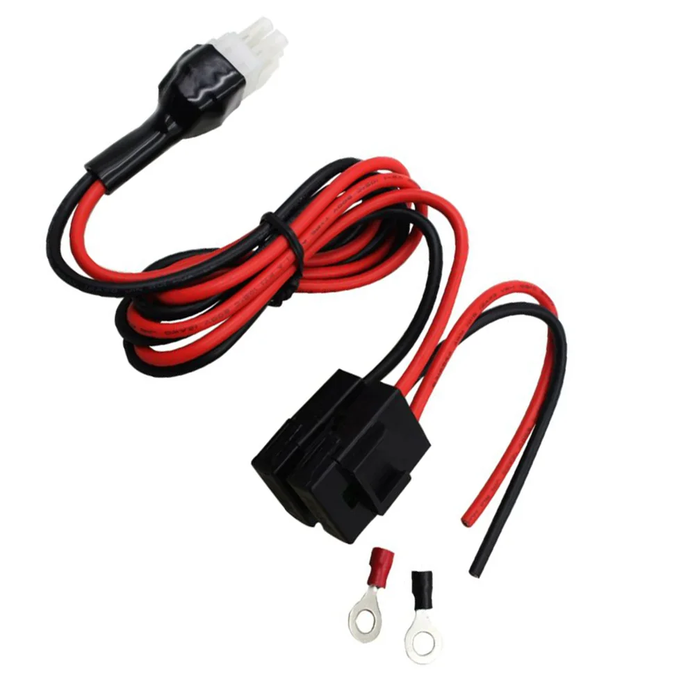 6 Pin 12AWG шнур питания для подключения к источнику постоянного тока кабель Kenwood TS 50s