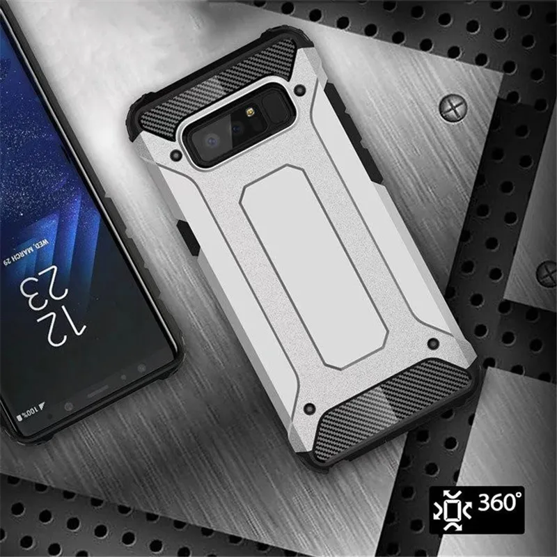 Гибридный армированный чехол из ТПУ для Samsung Galaxy S5 S6 S7 Edge S8 S9 PIus Прочный J1 J3 J5 J7 A3 A5 A7