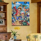 Настенная картина на холсте, HD плакат с художественными принтами, украшение для дома, цельная фигурка, картина для спальни, модульные картины из японского аниме