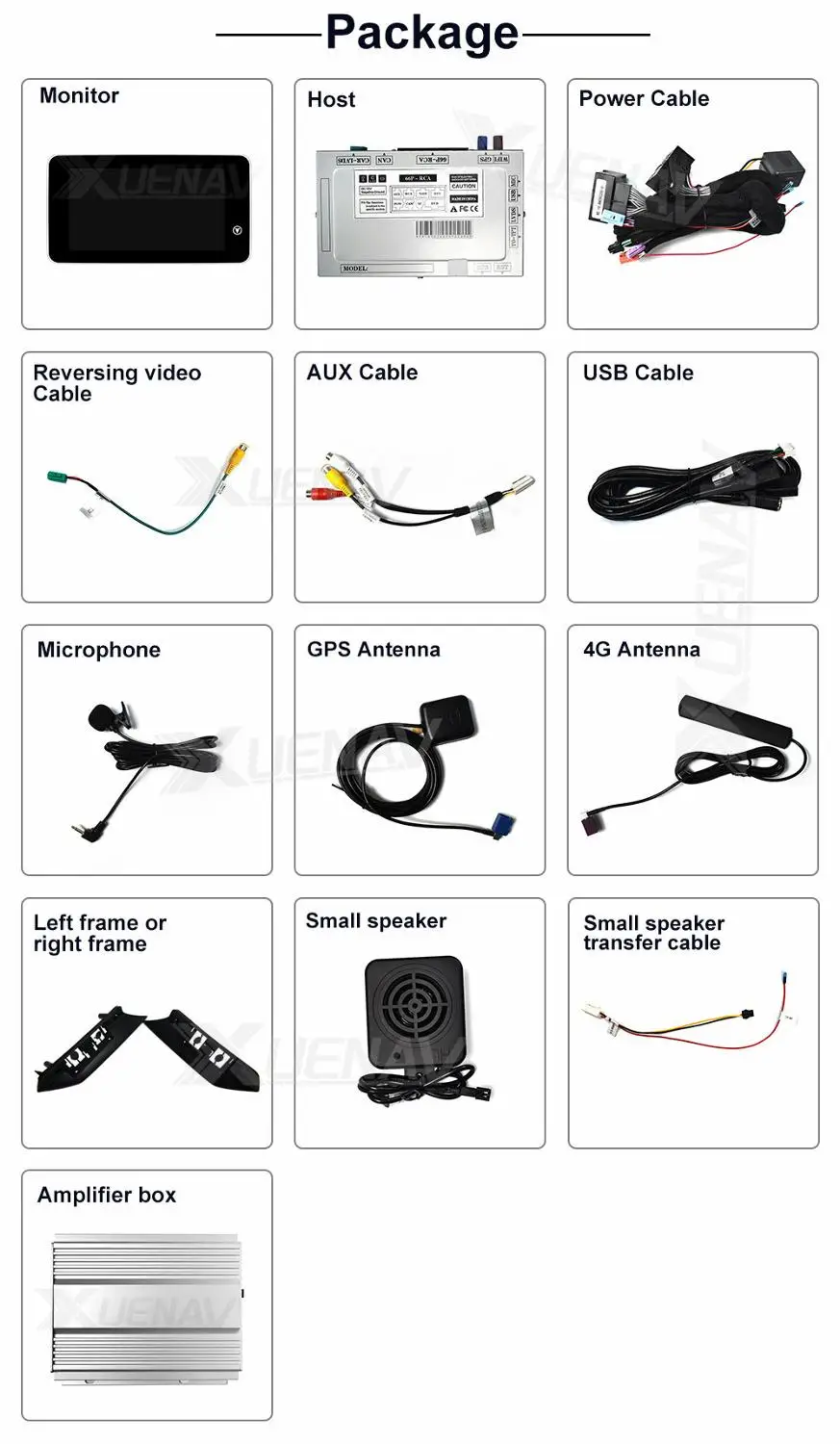 

XUENAV Android System Car GPS Navigation For-Mercedes-Benz GLK X204 2014 9" Touch Screen Multimedia Radio Player