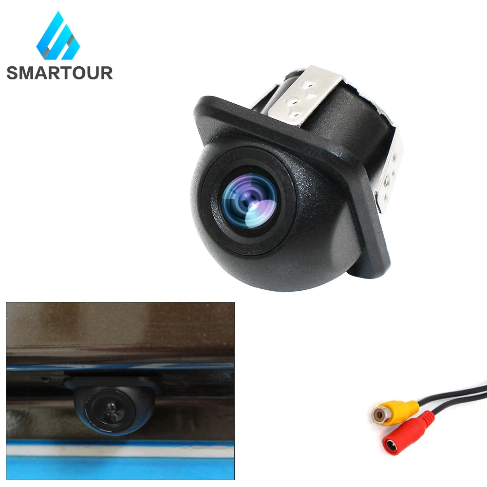 

Smartour Dynamic Trajectory Tracks Night Vision Ccd Hd Color Waterproof Car Rear View Parking Camera IP67 Reverse Backup Camera